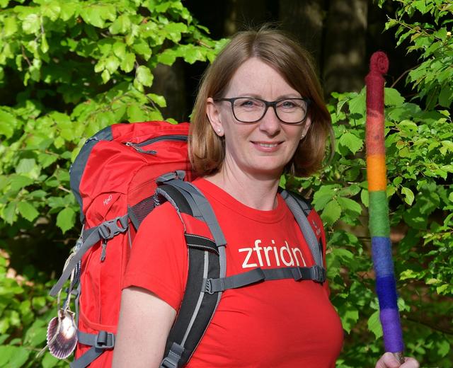 Andrea Reisinger: Pilgern tut Leib und Seele gut.