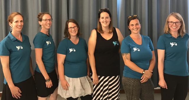 Storchennest-Vorstand: Angelika Macher, Anna Rath, Lisa Schweiger, Petra Steger, Hanna Apfelknab und Victoria Mörth (v.l.) | Foto: Storchennest