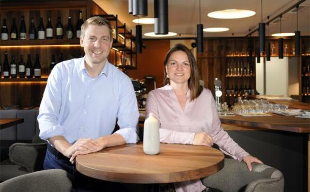 Philipp Gady mit Martina Roth.  | Foto: GADY