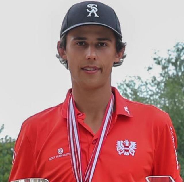 Paul Kamml vom GC Salzburg Klessheim gewann zum zweiten Mal nach 2018 die "Internationalen Österreichischen Meisterschaften" in der Altersklasse U21. | Foto: GEPA Pictures/ÖGV