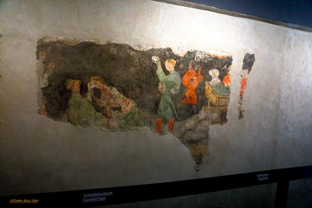 Man bedenke - die Malereien sind über 600 Jahre alt. 