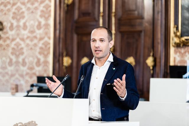 Grüne Landwirtschaftssprecher im Landtag, Alex Pinter.