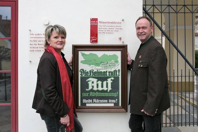 Josef Dohr und seine Ehefrau Sonja Pietschnig-Dohr stellen Objekte ihrer privaten Sammlung zur Verfügung. | Foto: Stadtgemeinde Wolfsberg