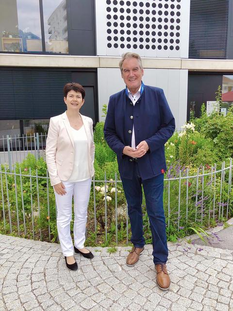 Elisabeth Rathgeb wird stellvertretende Caritas-Direktorin, Georg Schärmer, Caritas-Direktor