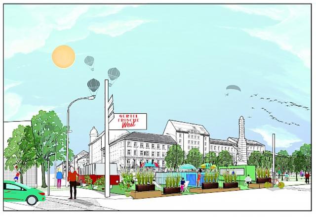 Eine urbane Oase als temporärer Lebens- und Aufenthaltsraum soll die Gürtelfrische West werden. | Foto: artphalanx/heri&amp;salli