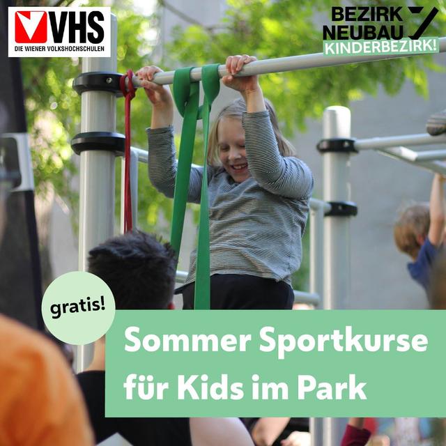 Die Parks gehören im Sommer den Kindern.