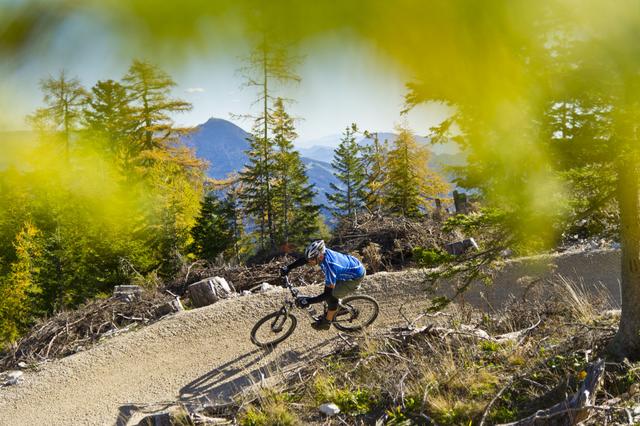 Kärntens Sommerbergbahnen haben sich auf Flow Trails spezialisiert und bauen ihre Angebote für Biker weiter aus.  | Foto: Bergbahnen Petzen/Franz Gerdl