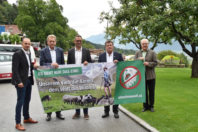 Verein zum Schutz der Almen: Hechenberger, Zangerl, Walser, Schöpf und Gahr