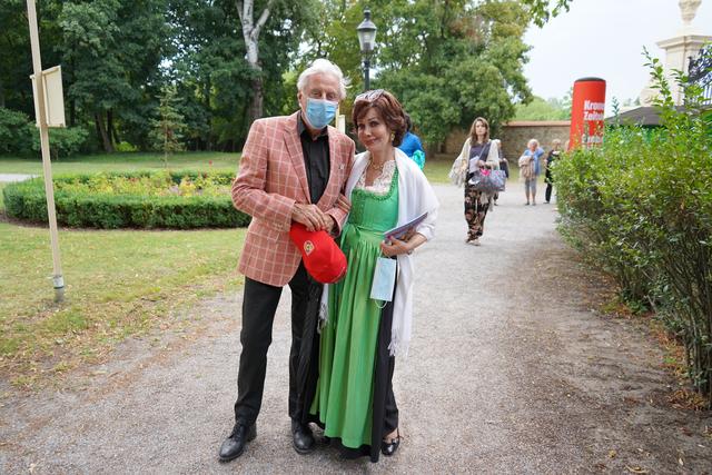 Die Schauspielerin Edith Leyrer und ihr Ehemann freuen sich auf "Wiener Blut". | Foto: Andrea Glatzer