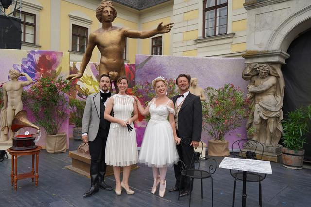 Das Ensemble: Roman Pichler, Petra Halper König, Kerstin Grotrian und Raimund Stangl. | Foto: Andrea Glatzer
