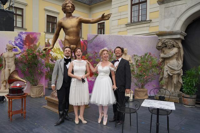 Das Ensemble: Roman Pichler, Petra Halper König, Kerstin Grotrian sowie Raimund Stangl. | Foto: Andrea Glatzer