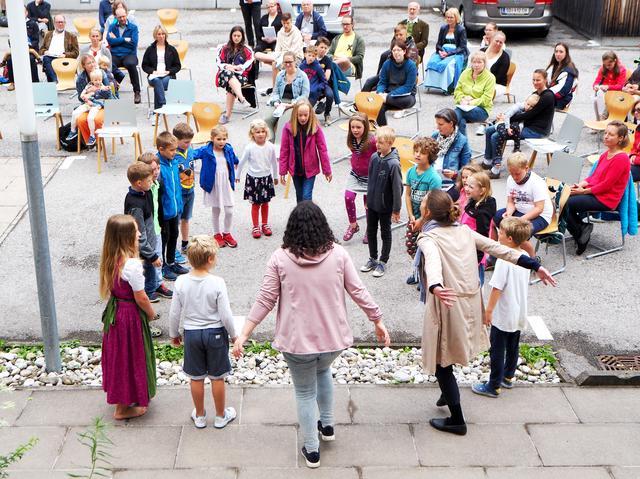 Abschlussgottesdienst mit der Volksschulgruppe