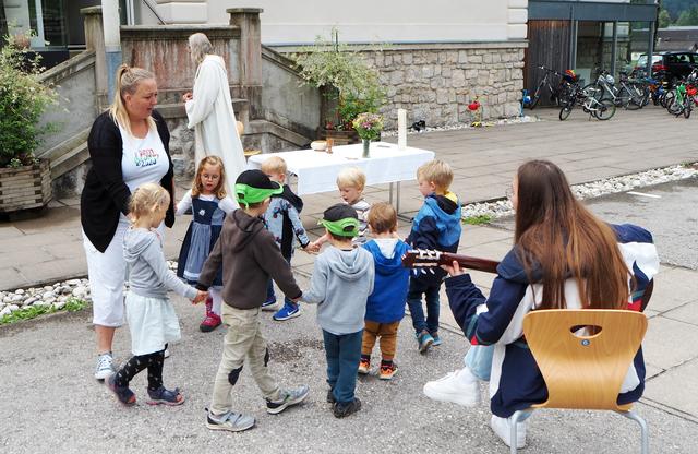 Abschlussgottesdienst mit der Vorschulgruppe