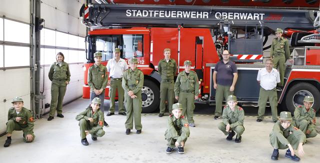 Die jungen Florianis haben den Wissenstest it Bravour bestanden.