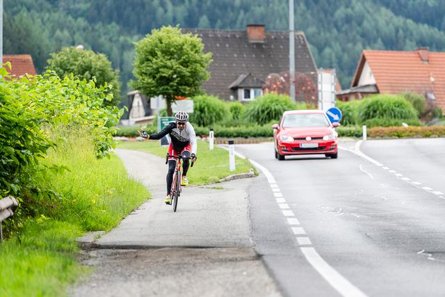 Quo vadis Radweg? In St. Michael hört der Radweg plötzlich auf. | Foto: Podesser