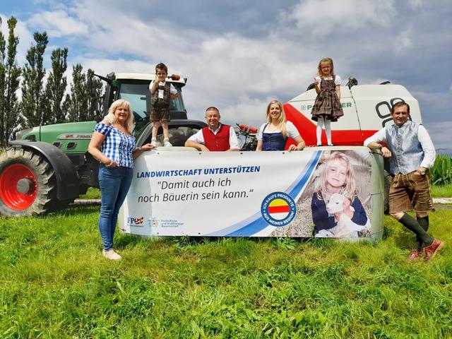Neue Kampagne: Kammerrätin Rosemarie Schein, Landtagsabgeordneter Harald Trettenbrein, Isabella Theuermann und Christian Ragger (von links) | Foto: FPÖ Kärnten