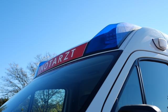 Ein Notarztteam brachte den verletzten Motorradfahrer ins Krankenhaus Oberwart.