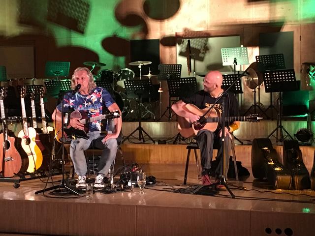 Musik und Freundschaft verbinden Sir Oliver Mally und Martin Moro seit Jahren. 