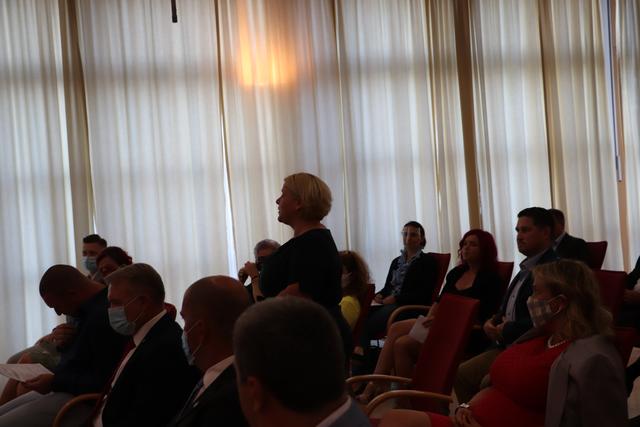 GR Sabine Jakubzig bei der Angelobung | Foto: Edith Ertl