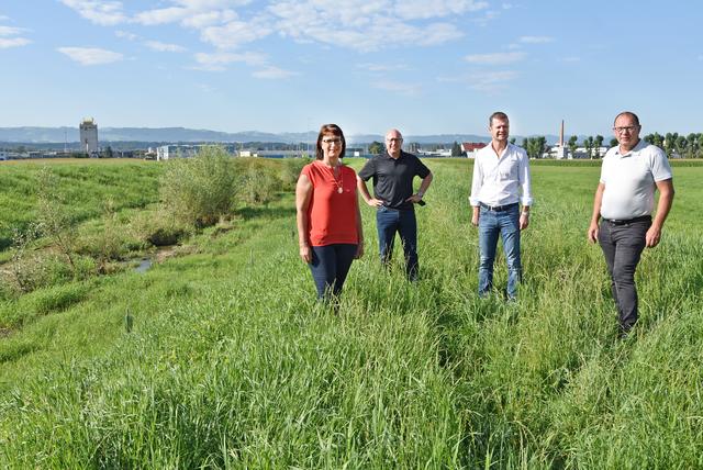 Michaela Pfaffeneder, Dieter Stadlbauer, Andreas Gruber und Franz Deinhofer