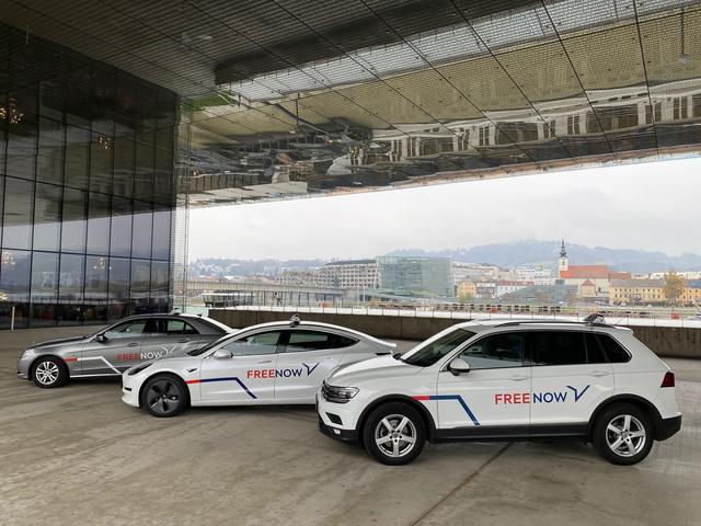 Bis Ende des Jahres soll die Flotte in Linz auf 100 Taxis anwachsen, wünscht man sich bei einem von Europas führendem Mobilitäts-Anbietern.