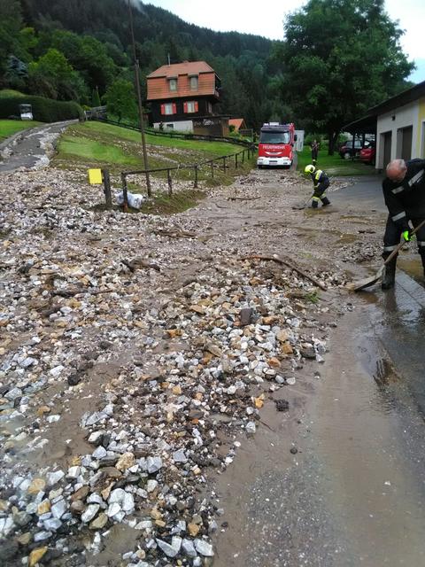 Eine Straße wurde in Pöls verlegt.