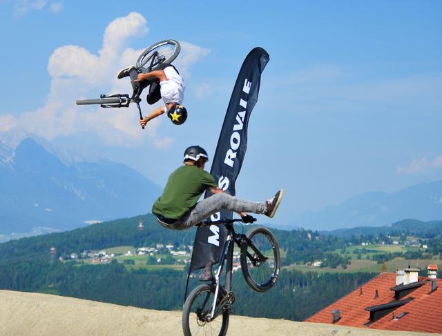 Im Herbst sind wieder die "fliegenden Biker" unterwegs – Crankworx steht am Programm!