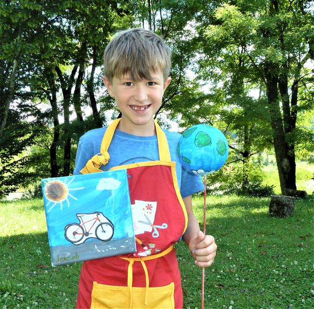 Jacob mit einem Teil seiner "Ausbeute" | Foto: Ambrusch
