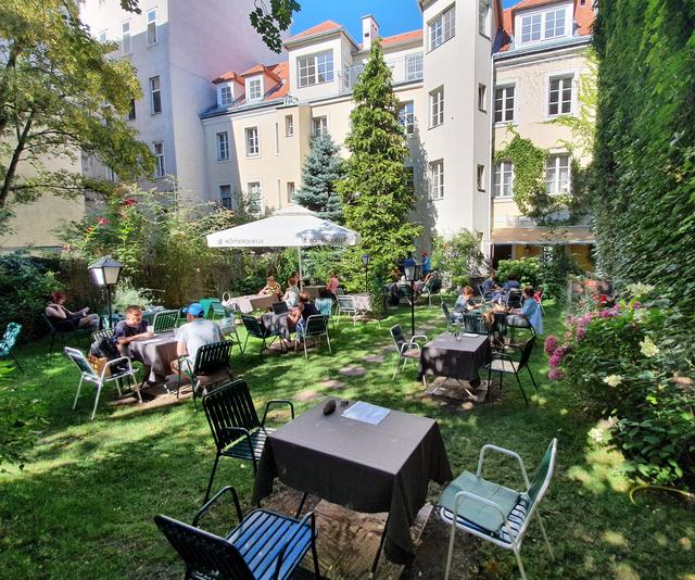 Das Gartencafe in der Stumpergasse 3 | Foto: Peter Markl