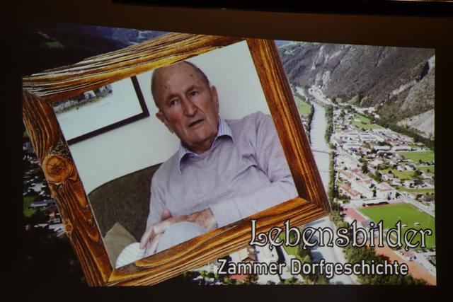 Das Projekt "Lebensbilder – Zammer Dorfgeschichte" wurde präsentiert.
