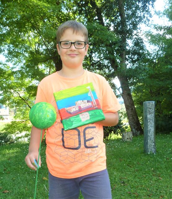 Leon mochte die verschiedenen Materialien sehr | Foto: Ambrusch