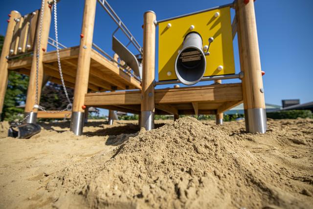 neuer Sandspielplatz | Foto: Happyland