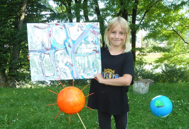 Valentina hat eine neue Technik entdeckt | Foto: Ambrusch