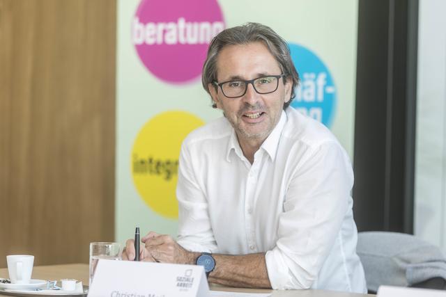 Christian Moik, Geschäftsführer der Soziale Arbeit gGmbh.