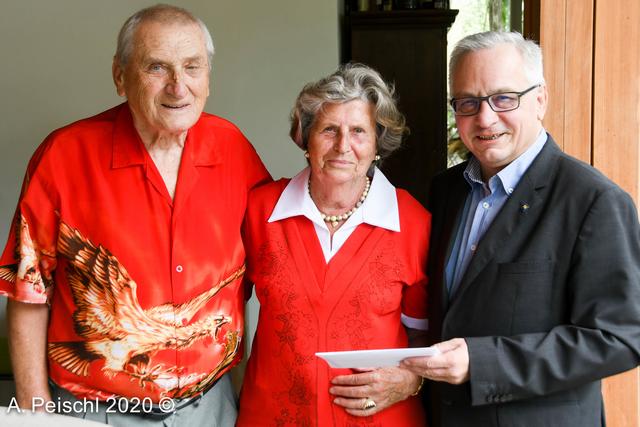 Die Diamantene Hochzeit (60 Jahre) feierten Elfriede und Egon Boff. 