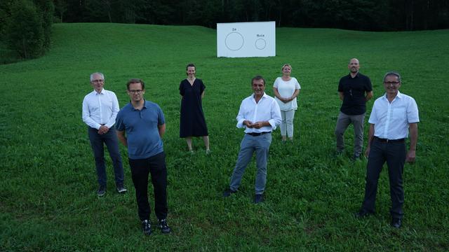 Thomas Hein, Florian Pumhösl, Katrina Petter, Anton Erber, Christian Rabl und Josef Schachner