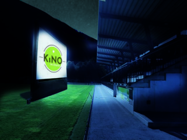 Das Freiluftkino in der Thomas Stangassinger Sportanlage soll ein fixes jährliches Sommerangebot werden.