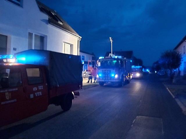 Zwei Feuerwehren waren in Deutschkreutz im Einsatz.
