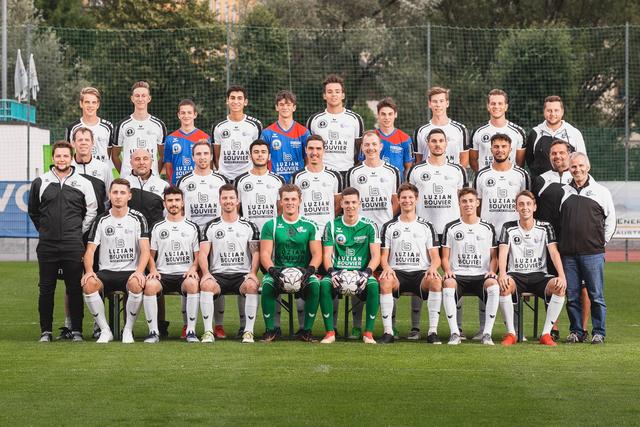 Der SV Luzian Bouvier Zams.
