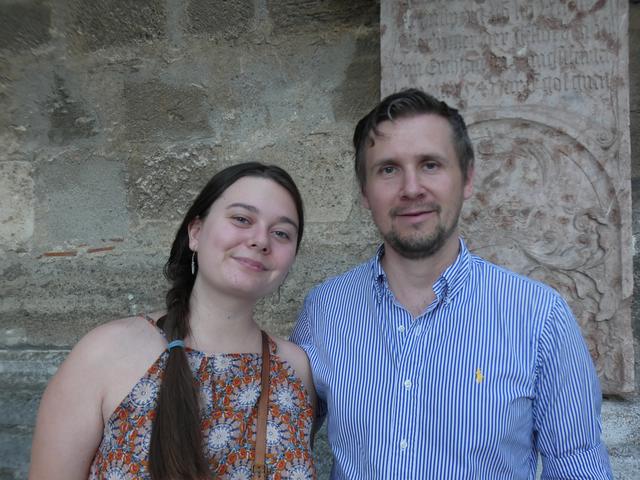 Klaudia Vargova und Michael Wagner nutzten die Gelegenheit um erstmals dabei zu sein