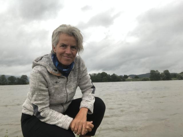 Vom donauradweg aus