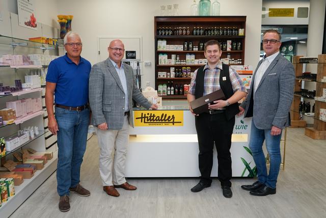 Martin Hittaller bekam Besuch von Helmut Linhart, Gerhard Streit und Peter Sükar.