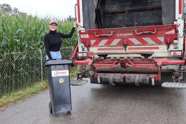 Zoe Buchegger hat Spaß bei ihrer Arbeit.