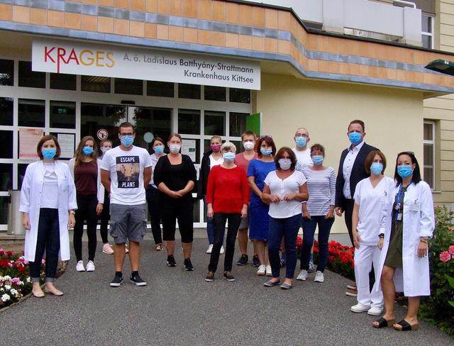Seit 3. August gibt es im Krankenhaus 12 neue Mitarbeiter.