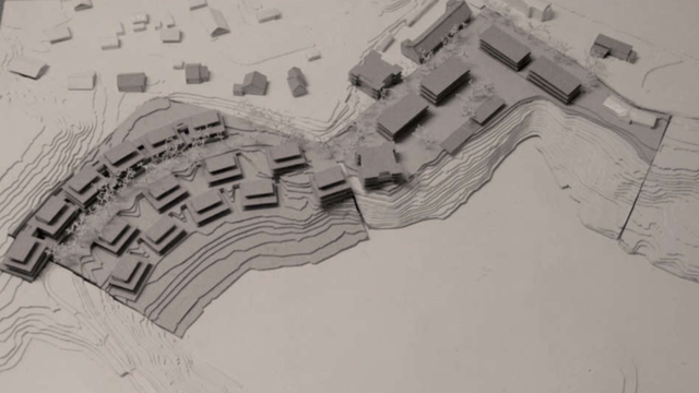 So sieht das neue Modell des Tonweber-Wohnprojekts am Pibersteinersee aus.