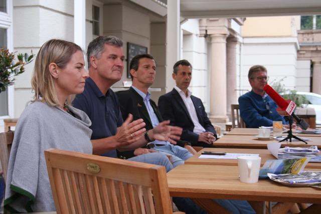 Gemeinsache Sache: EvaMaria Rechberger, Harald Frager, Kurt Reiter, Alfred Grabner und Günther Essenko.
