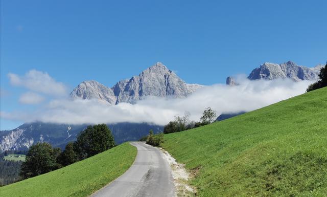 Nur hoch oben bleibt die Hitze fern.
