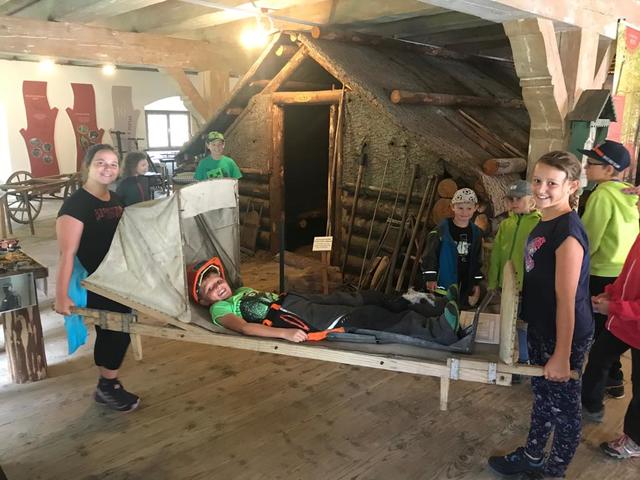Die Kinder hatten beim Sommererlebnistag im Forstmuseum Silvanum in Großreifling sichtlich Spaß. | Foto: KK