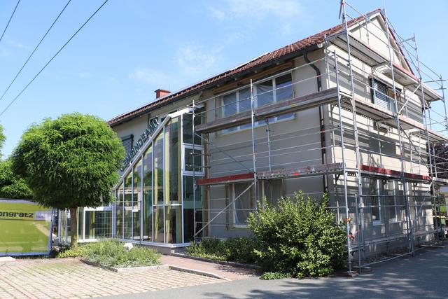 Das frühere Gemeindeamt Zwaring-Pöls wird zur Kinderkrippe umgebaut. | Foto: Edith Ertl