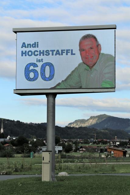 Andi Hochstaffl ist 60...